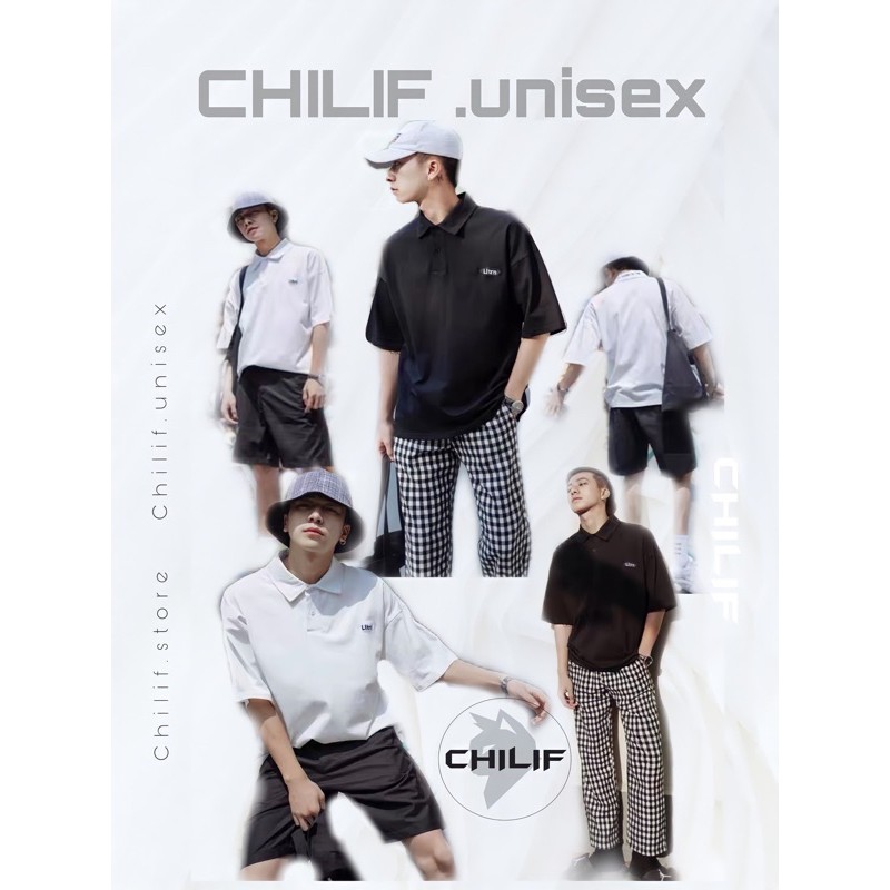 Áo Thun POLO LITRN thêu cổ unisex nam nữ như hình đẹp cực