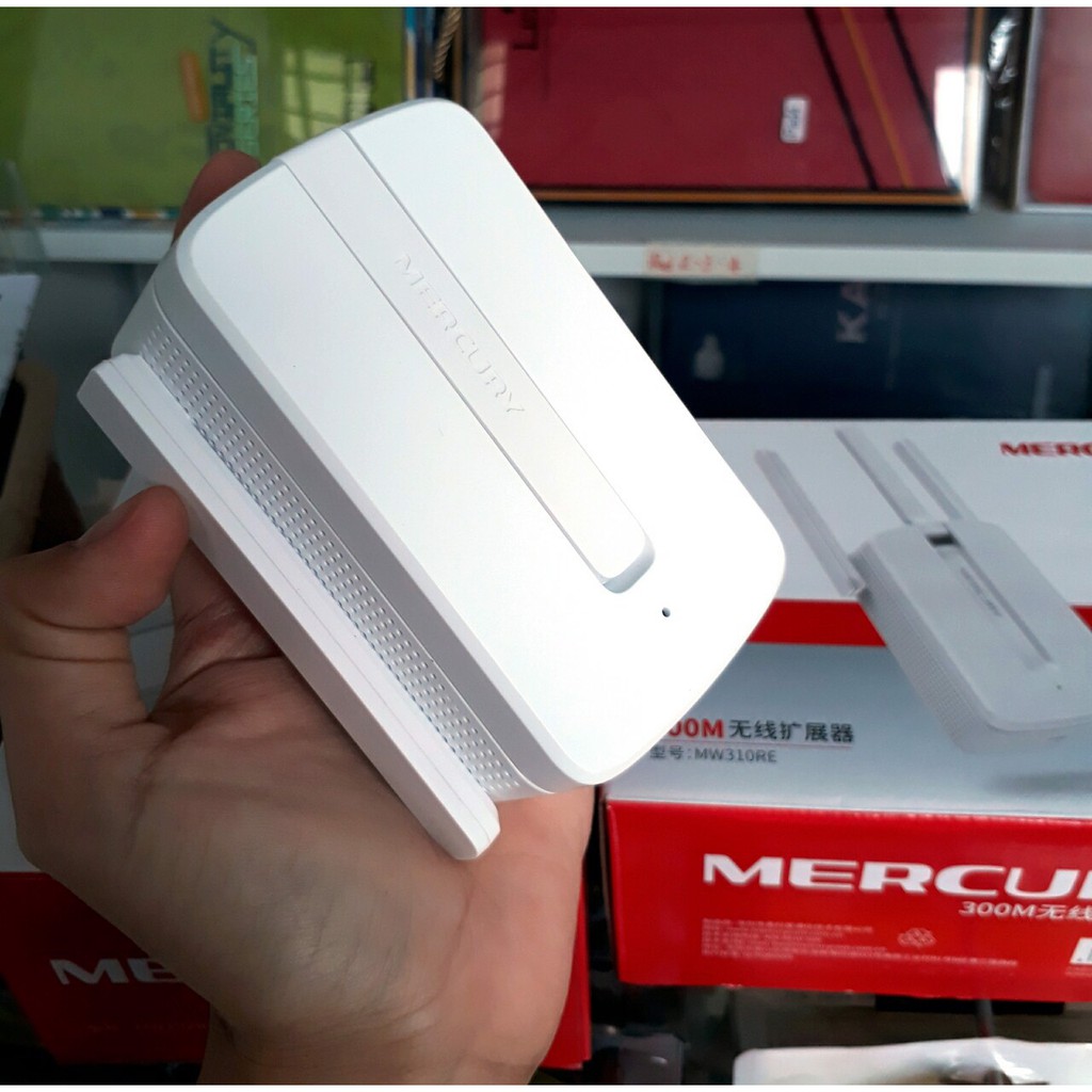 Bộ Kích Sóng Wifi Mercusys MW300RE Giải pháp sóng wifi yếu - Phát sóng xuyên tường