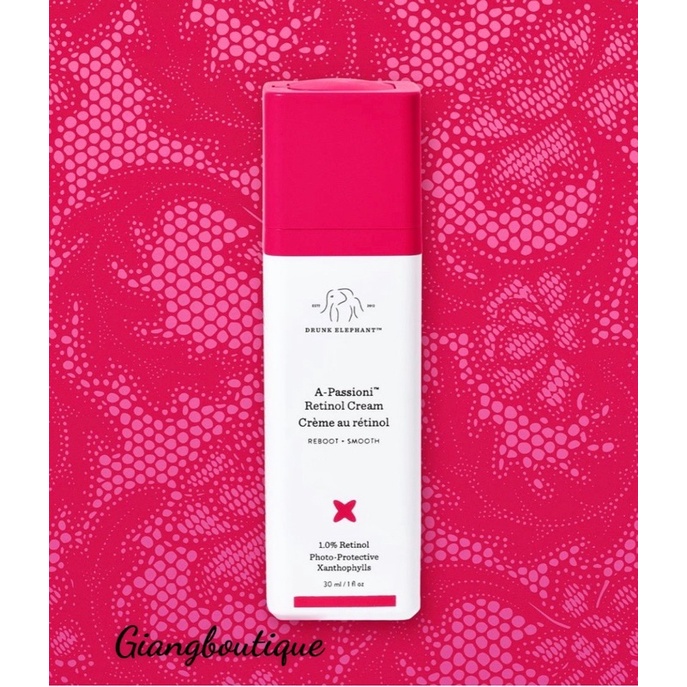 <Bill Sephora> Set Drunk Elephant A-Passion Retinol Cream Kem dưỡng