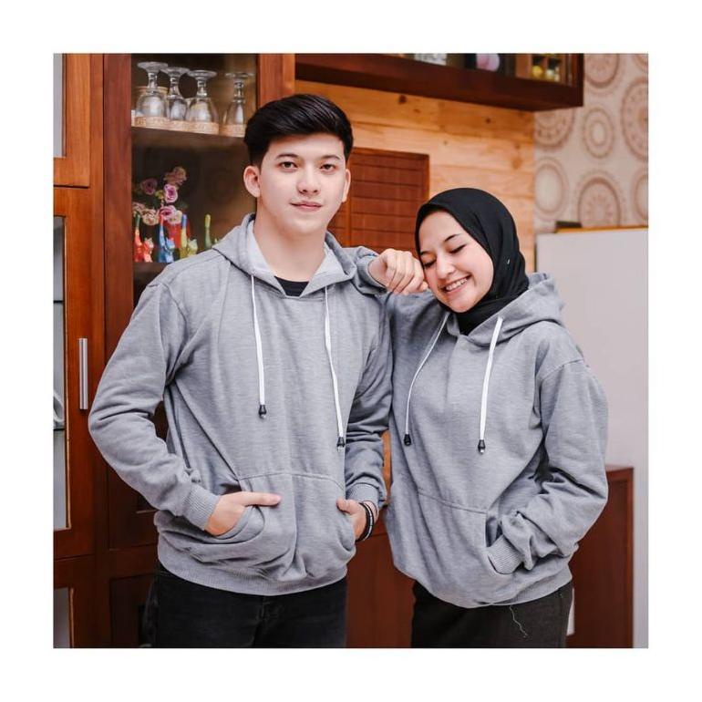 Áo Khoác HOODIE Cặp Màu Trơn SIZE M-L-XL / Quân Đội / Old Ash / Old Ash / Áo Khoác / Cặp Đôi / Cặp Đôi