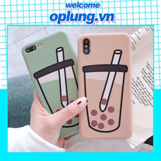 Ốp lưng iphone Hình ly trà sữa ip 6 6plus 6s 6s plus 7 7plus 8 8plus x xr xs xs max 11 11 pro 11 promax (a26)