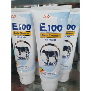 Sữa rửa mặt E100 con bò 80ml