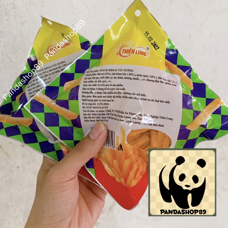 Snack khoai tây nướng ngon ( gói 20g)