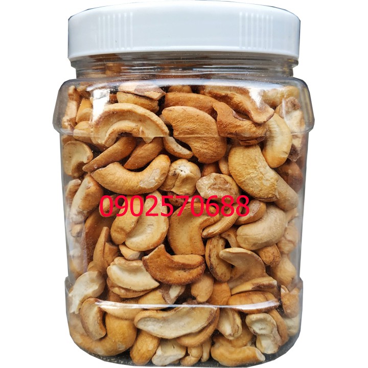 Combo 2 hũ: 500G ĐIỀU BỂ RANG MUỐI + 500G ĐIỀU RANG TỎI ỚT TPS