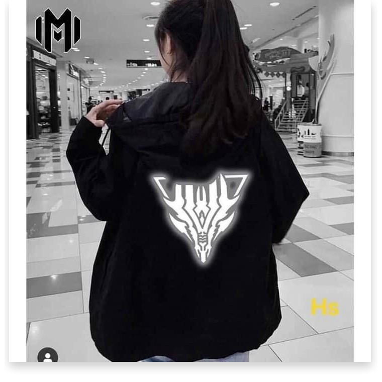 Áo khoác dù phản quang HÌNH CỰC CHẤT SIÊU COOL NGẦU CHO CÁC BẠN TRẺ KOKO MI STORE
