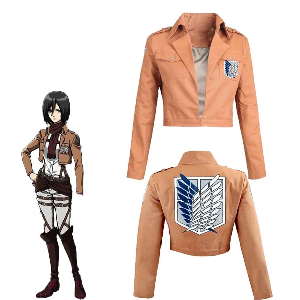 AROMA Áo Khoác Polyester In Hình Shingeki no Kyojin Trong Attack on Titan Cá Tính