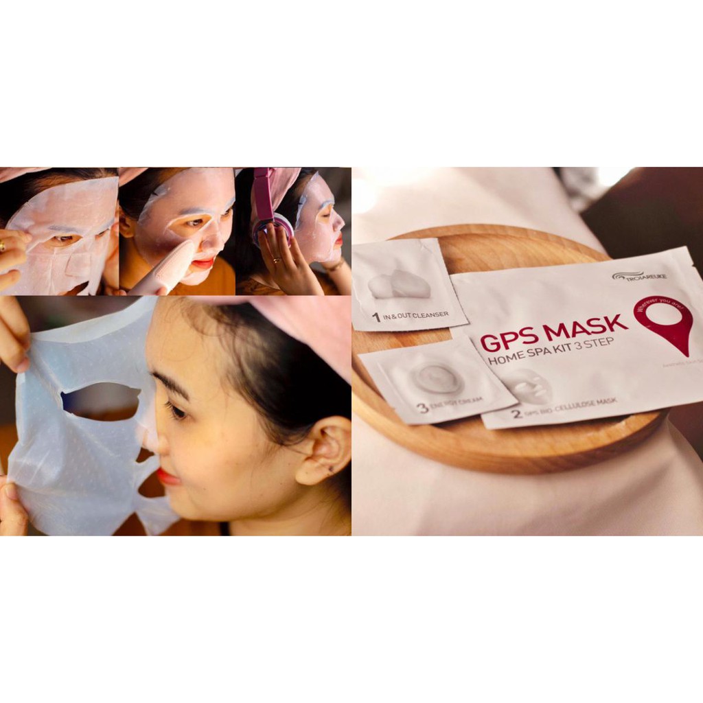 mặt nạ GPS Mask Home Spa Kit 3 Step