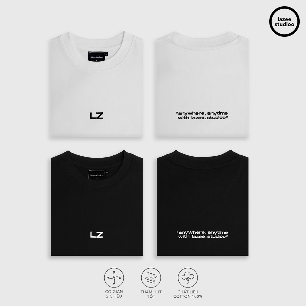 Áo thun - "LZ" TEE | LAZEE STUDIOO | Form Slim Fit