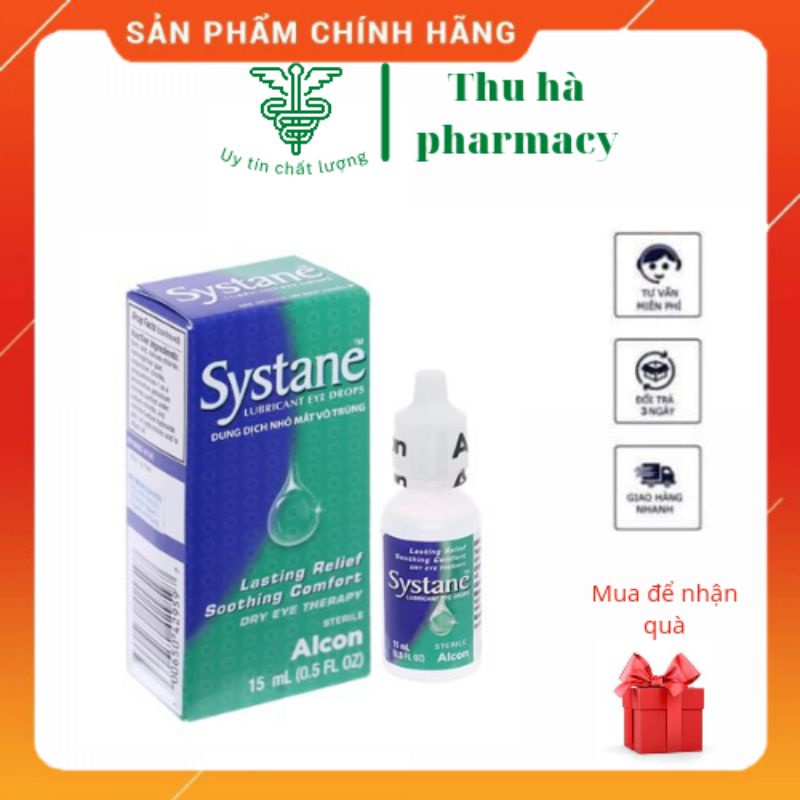 Dung Dịch nhỏ mắt systan 15ml