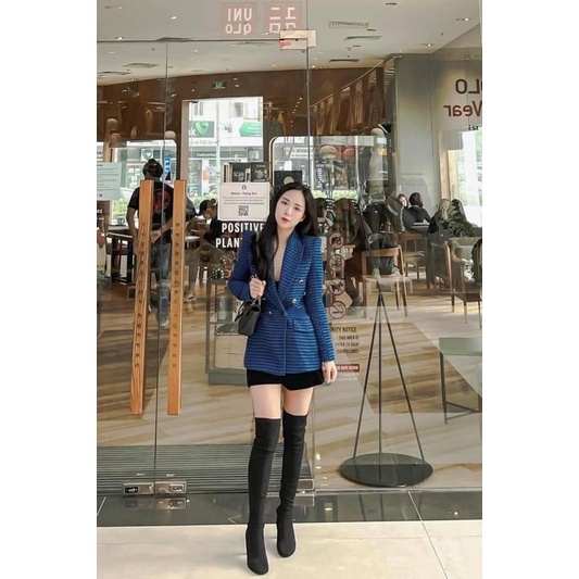 ÁO KHOÁC DẠ TWEED SANG TRỌNG #ZARA AUTHENTIC TUỒN STORE