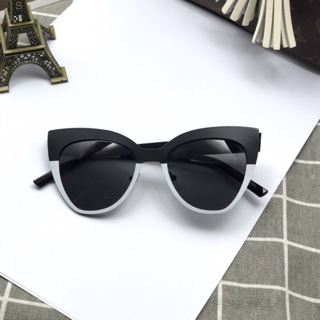 mắt Kính mát nữ mắt mèo phối màu hot nhất 2021 kính râm cho nữ