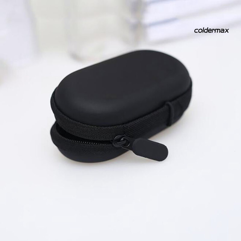 COLD ＊  Portable In Ear Earphone Headphone Storage Bag USB Cable Case Holder Organizer