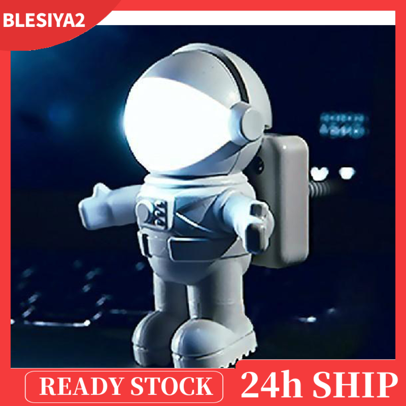 Đèn Đọc Sách Usb Hình Phi Hành Gia Chất Lượng Caoya2