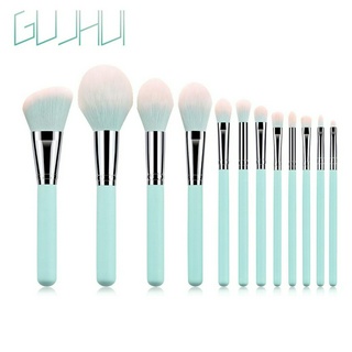 12 Makeup Brushes Make-up Beauty Tools Set Light Blue Make-up Tools GUJHUI