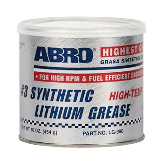 Mỡ bò Abro LG-990 Synthetic Lithium Grease 454g - Chịu nhiệt 288 độ C