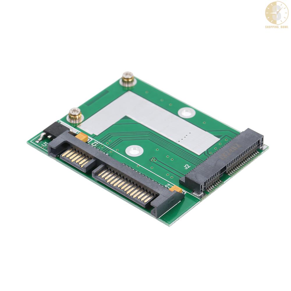 Bảng Mạch Chuyển Đổi Giao Diện Msata Mini Pci-E Ssd Sang 2.5in Sata3 Thẻ | BigBuy360 - bigbuy360.vn