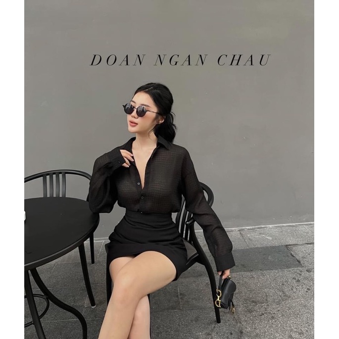 Chân váy chữ a dáng ngắn cạp cao khoá sau giọt lệ Sammivnxk🌿Chân váy chữ A có quần đùi trong🌿freeship