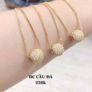 Dây chuyền mạ vàng non 18k