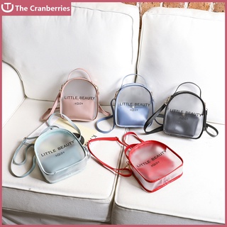 Ba Lô mini Trong Suốt In Chữ Dễ Thương