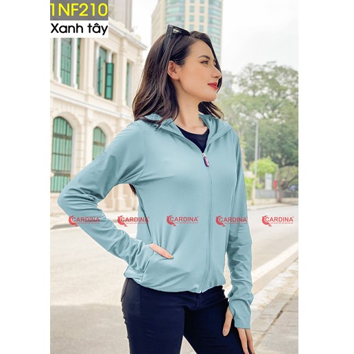 Áo Chống Nắng Nữ 2 Lớp Cao Cấp Chất Thun Lạnh Dày Thoáng Khí 𝐂𝐀𝐑𝐃𝐈𝐍𝐀 𝙎𝙖̀𝙞 𝙂𝙤̀𝙣 CHÍNH HÃNG Mẫu Mới Siêu Bền Đẹp Mã 2NF2