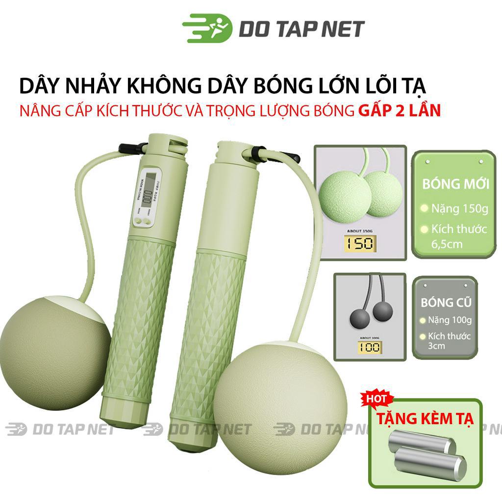 Dây Nhảy Không Dây Đếm Số Vòng, Dây Nhảy Tập Thể Dục Tích Hợp Đo Calo, Quãng Đường Giúp Giảm Cân Hiệu Quả