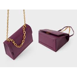 Túi xách nữ đeo vai đeo chéo CNK hottrend Chain Handle Evening Bag Item No CK2-80701061-10
