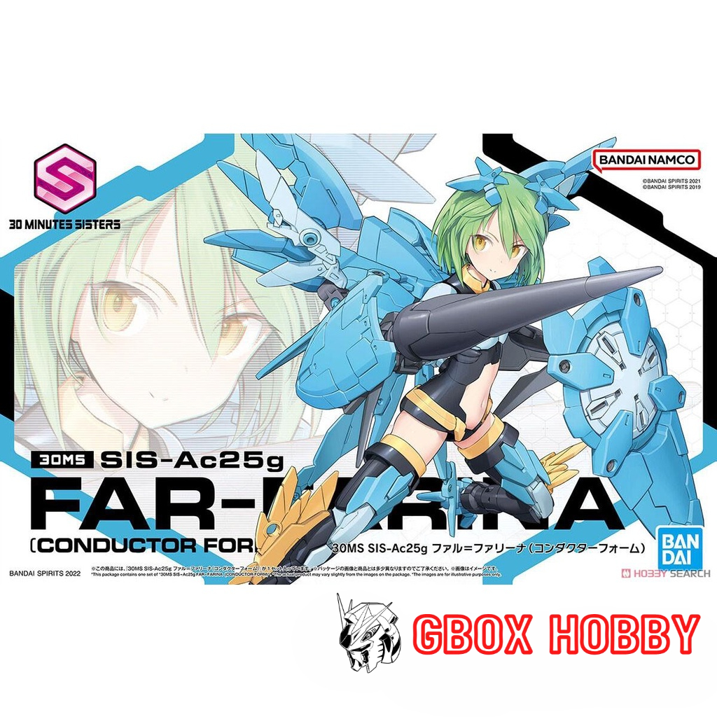 Mô hình lắp ráp 30MS SIS-Ac25g Far-Farina Conductor Form 30 Minutes Sisters Bandai Plastic model 1/144