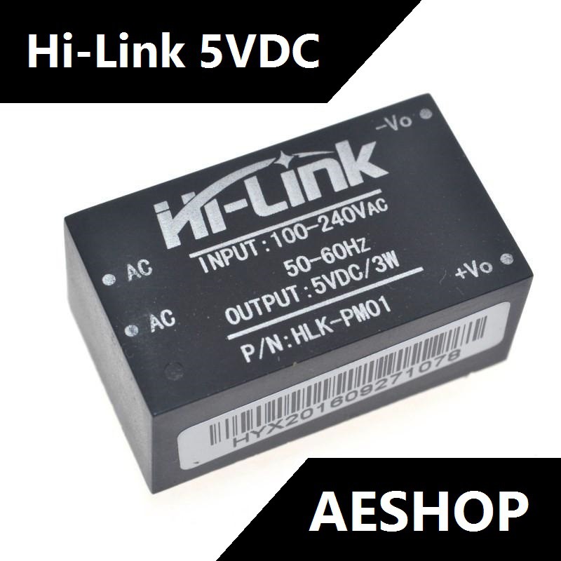 Module Nguồn AC-DC Hi-Link HLK-PM01 5VDC 3W