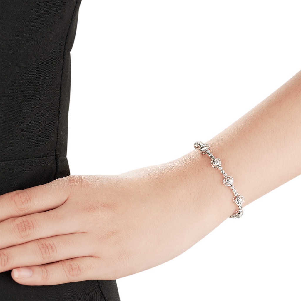 Lắc tay bạc PNJSilver 0000W000035