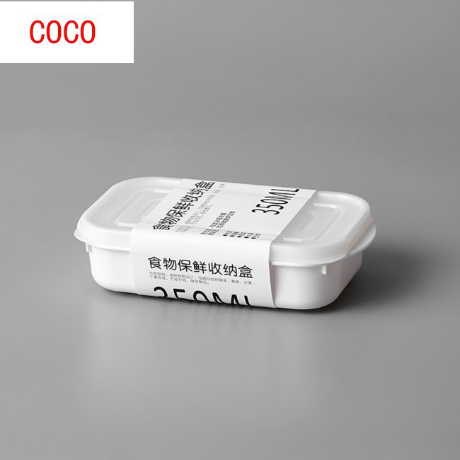 Stackable Refrigerator Box Moisture-proof Food Storage Containers with Lid for Kitchen Fridge Cabine