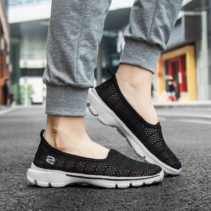 Skechers Giày Lười Nữ Thoáng Khí Size 35-41