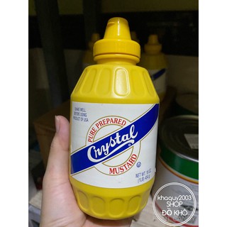 Mù tạt vàng Crystal 454gr