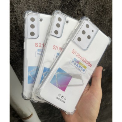 Ốp lưng dẻo chống sốc cho Samsung S21, S21 plus, S21 Ultra bo 4 cạnh chống sốc