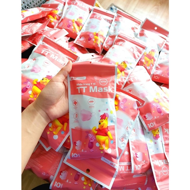 COMBO10 cái ✨✨KHẨU TRANG KF94 CHO BÉ 1 - 8 tuổi