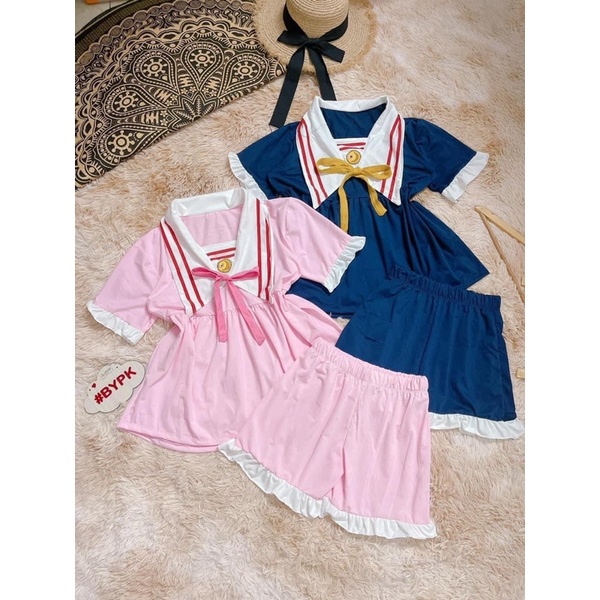 Set thuỷ thủ may cho khách xuất dư