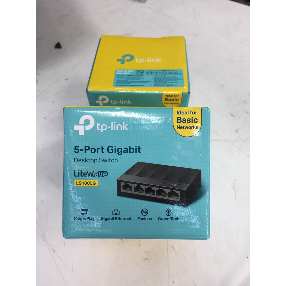 Bộ chia mạng TP-Link LS1005G 5 cổng Gigabit_Hàng Chính hãng