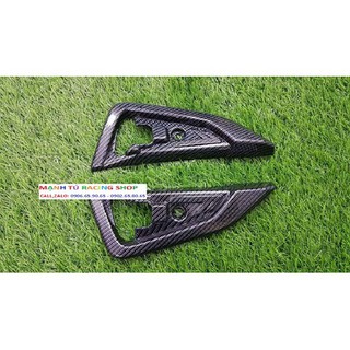 Ốp gác chân phủ cacbon xe sh 2020 - 000667