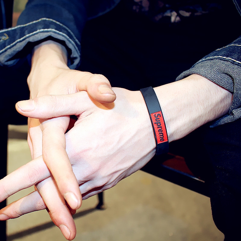 Vòng đeo tay silicon thể thao dành cho nam và nữ