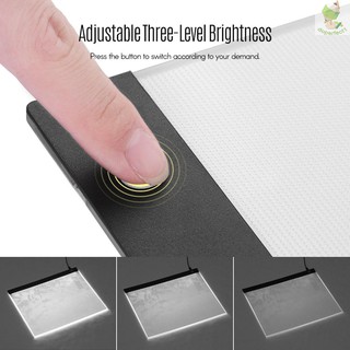 Bảng Vẽ Đèn Led Khổ A3 3 Cấp Độ