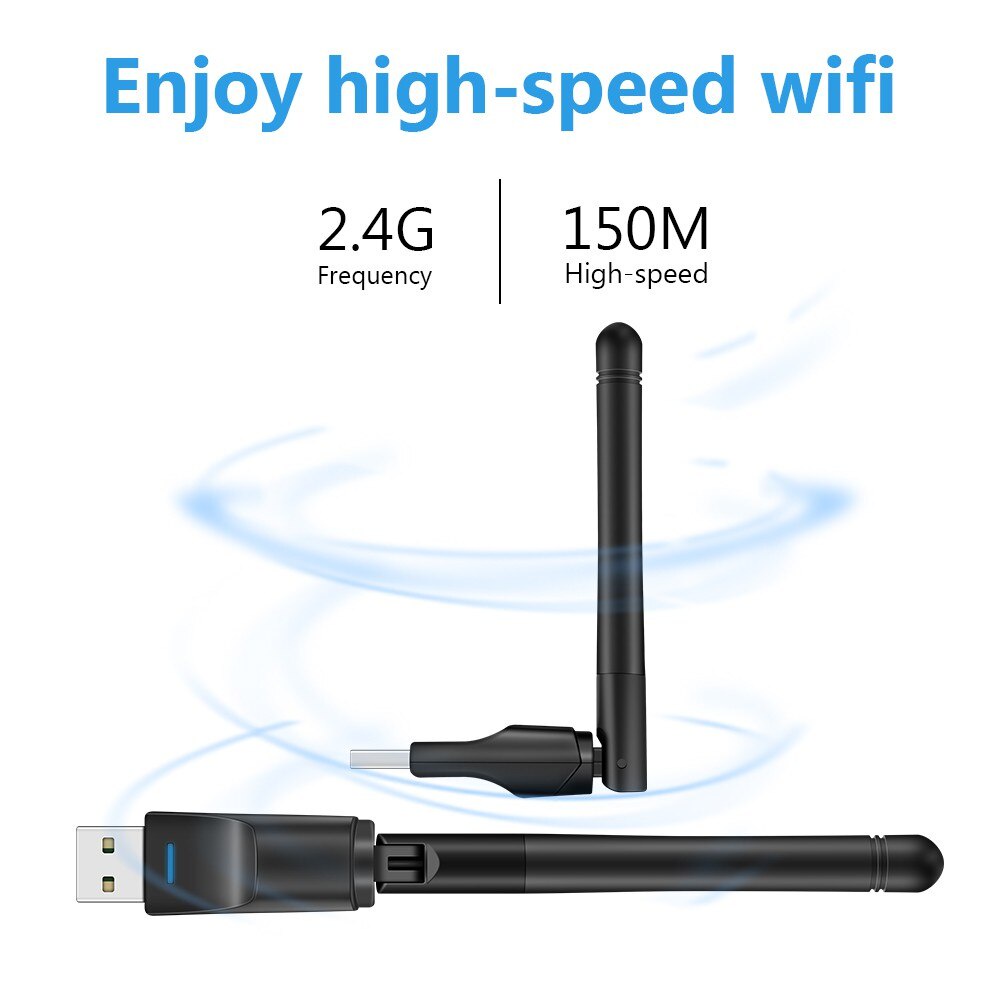 Thiết bị kết nối wifi USB 150Mbps 2.4 Ghz Ananger 802.11 b/g/n chất lượng cao