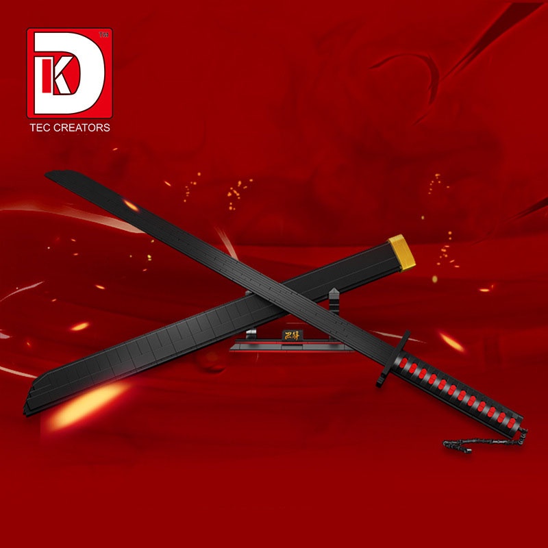 Đồ Chơi Lắp Ráp Kiểu Lego Thanh Kiếm Zangetsu Của Kurosaki Ichigo Anime Bleach No1501 Với 932 Mảnh Ghép