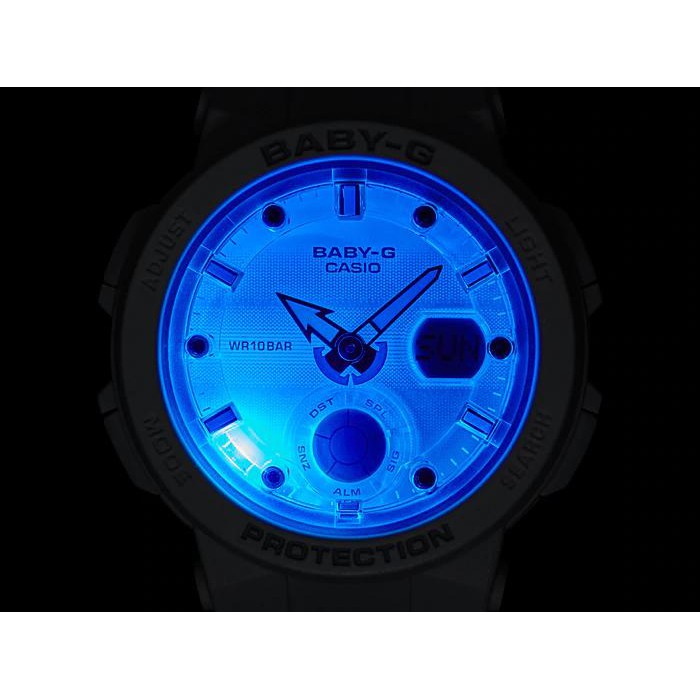 Đồng hồ casio nữ dây nhựa BABY-G BGA-250-7A2DR chính hãng
