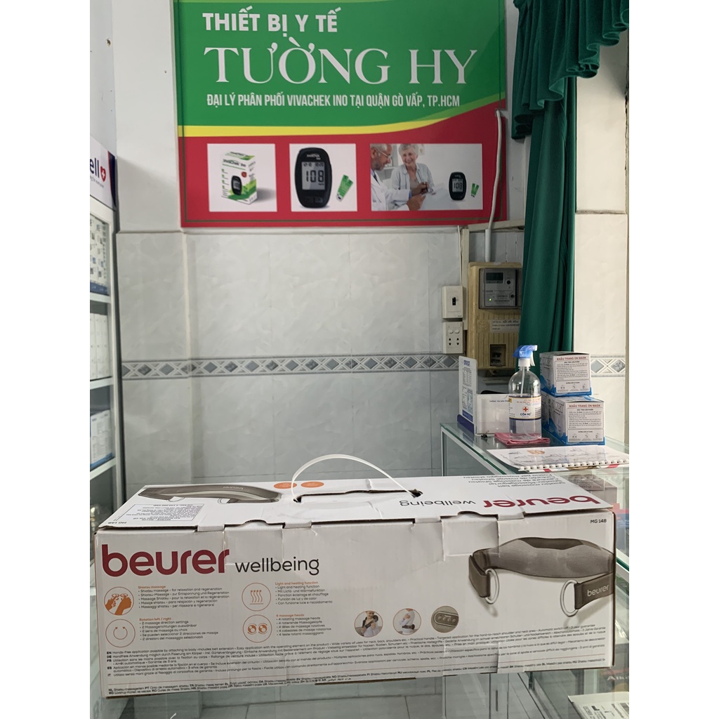 Đai massage lưng, vai, cổ Beurer MG 148