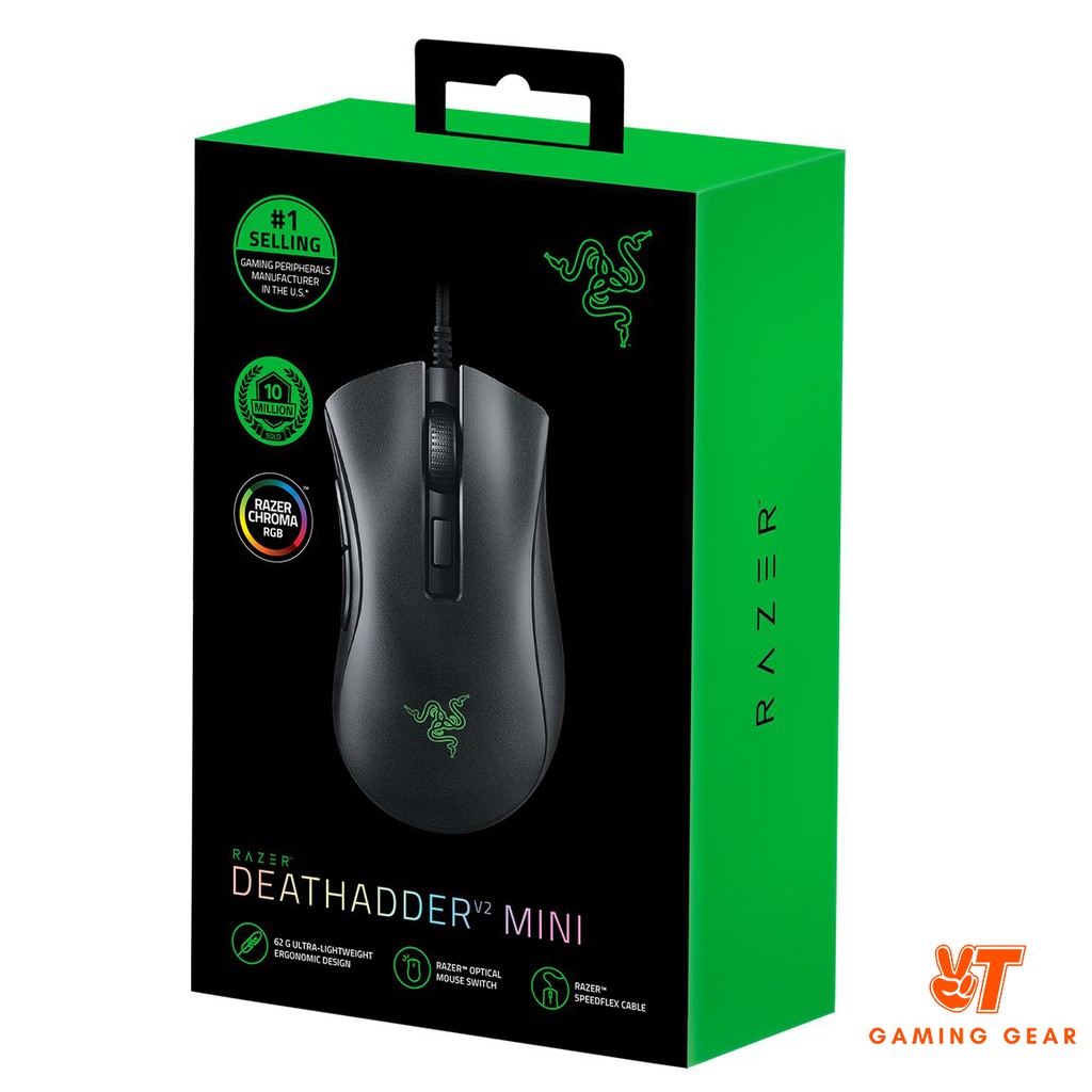 [CHÍNH HÃNG + ẢNH THẬT] Chuột gaming Razer Deathadder V2 Mini - New 100%