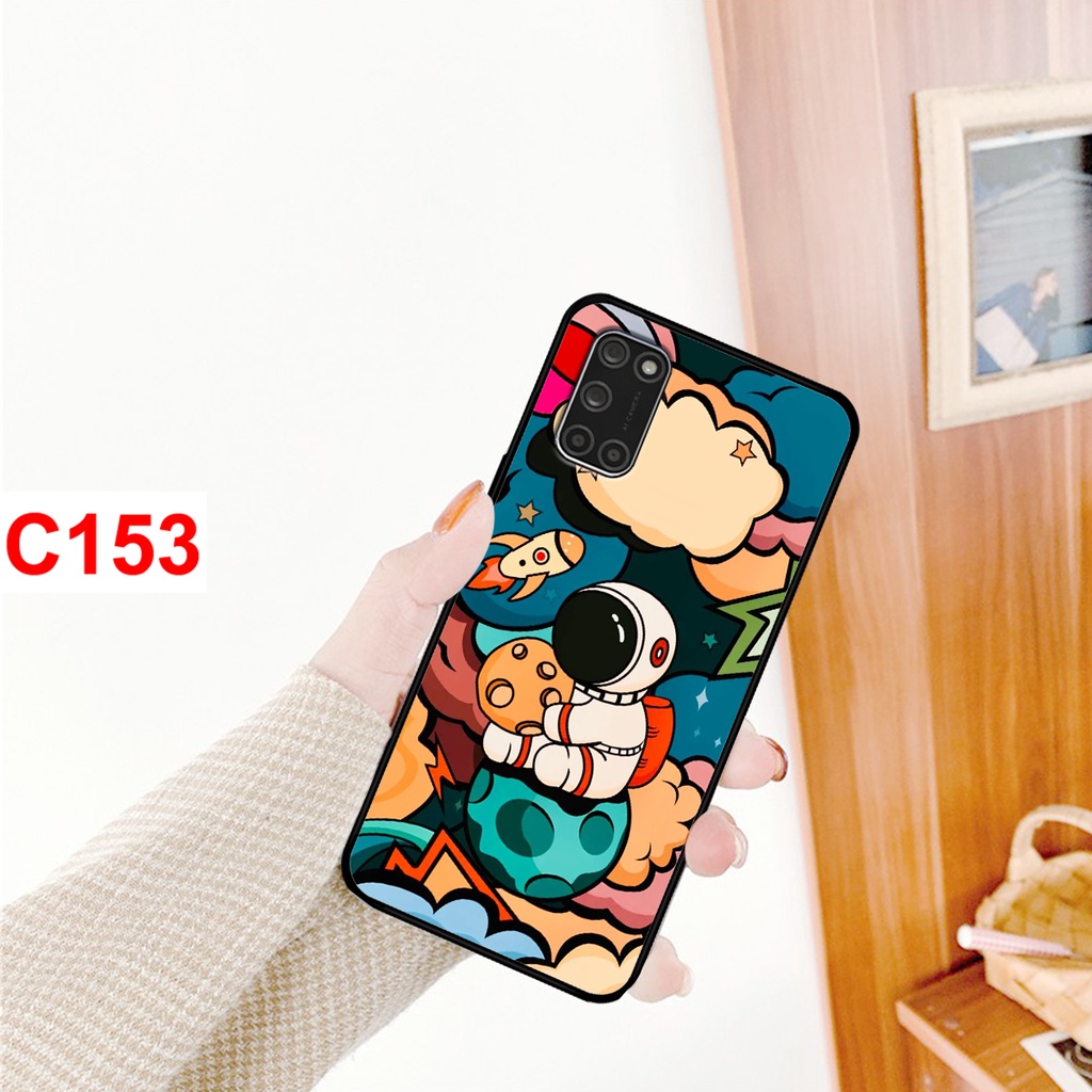 Ốp lưng Oppo A52 - A92 - A53 in hình vũ trụ ngân hà, phi hành gia. ốp oppo rẻ bền đẹp.