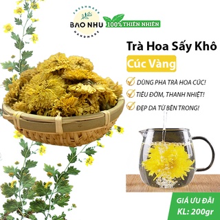 Trà Hoa Cúc Vàng (Hoàng Cúc) nguyên bông dưỡng nhan, an thần ngủ ngon