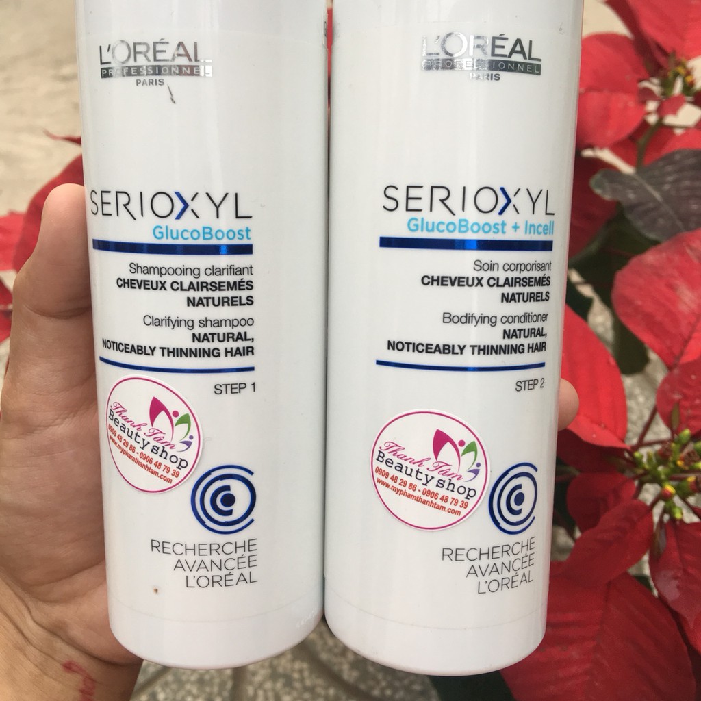 🇫🇷 Dầu xả cho tóc dày ngay lập tức L'oreal Serioxyl Conditioner 150ml ( New 2021 )