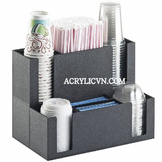 { Loại tốt, chống nước } Kệ đựng ly nhựa, ly giấy take away, kệ đựng ly cốc trà sữa