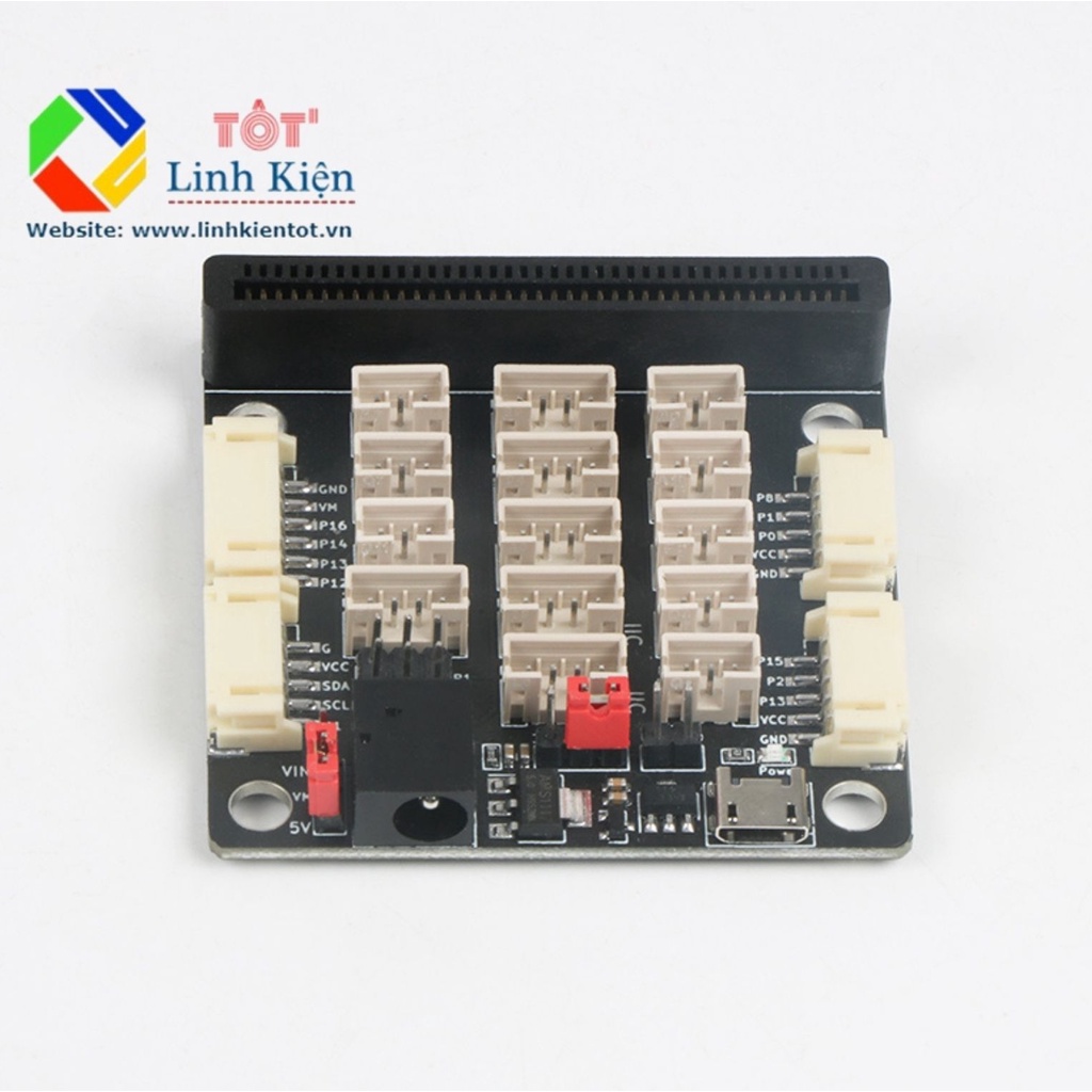 Board mở rộng Microbit V3.0 - BBC Micro:bit sensor:bit V3.0 giắc Ph2.0