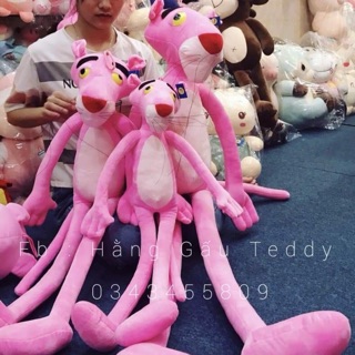 Gấu bông báo hồng Pink Panther